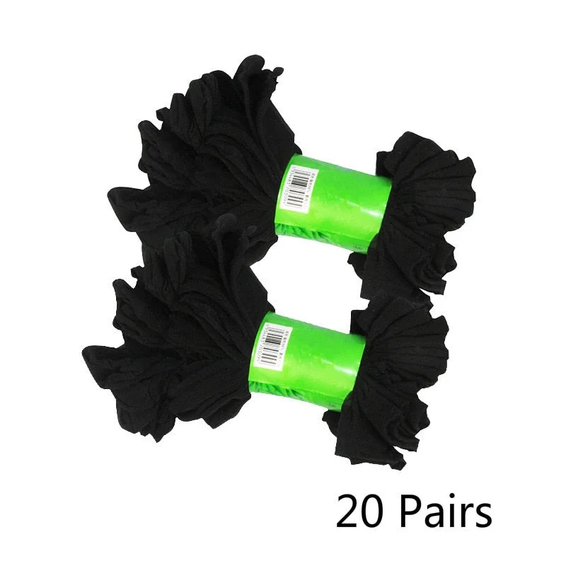 10 /20Pairs Summer bamboo female Short Socks Women's socks Thin Crystal Transparent Silk Socks  Girl Ankle Sox 2020