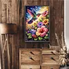 Flowers and Birds Full DIY 5D Round Drill Diamond Art Kits Large Size 40*60cm Diamond Dots Paintings Picture Arts Craft Diamond Crystal Rhinestones Painting Kits for Adults/Beginners Gift Home Decor