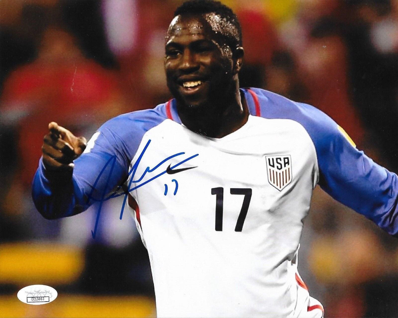 Jozy Altidore signed Team USA Soccer 8x10 Photo Poster painting autographed Toronto FC 4 JSA