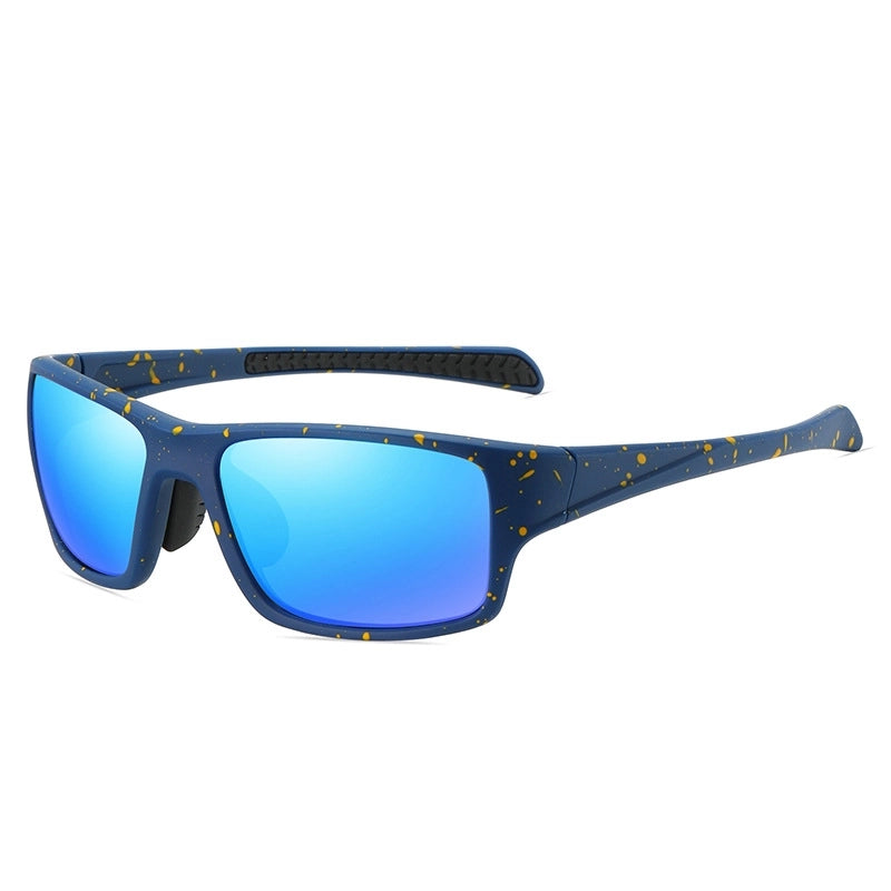 Original Design Solid Color Tac Square Full Frame Sports Sunglasses