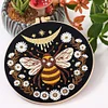 Bee Flower-Embroidery Kit