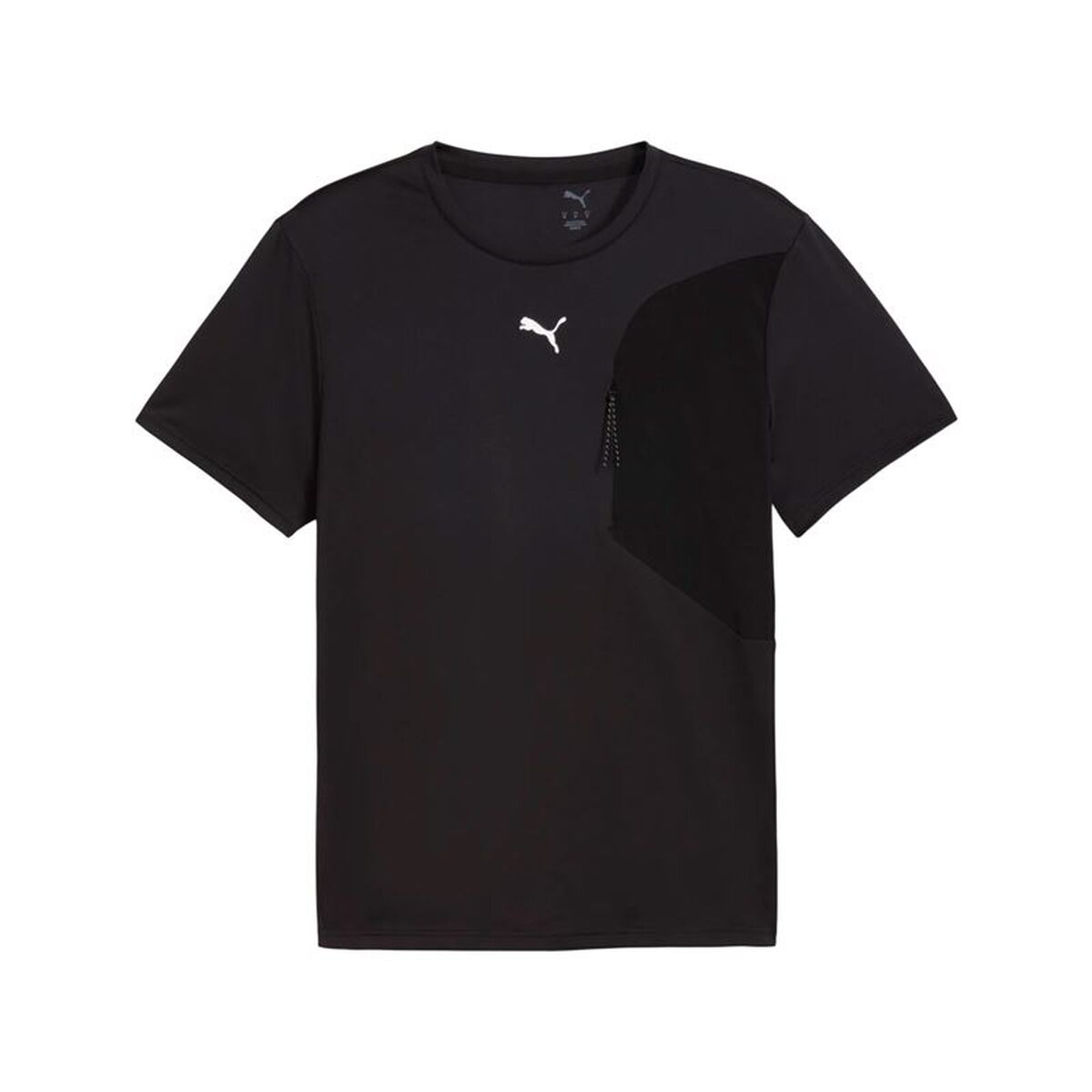 Men&rsquo;s Short Sleeve T-Shirt Puma M Flex Pocket Black