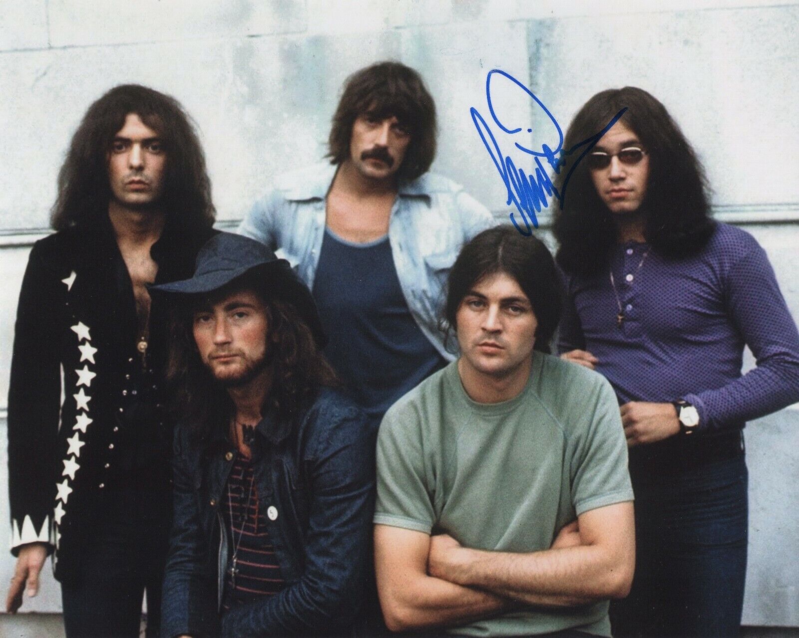 IAN PAICE AUTOGRAPH SIGNED 8X10 Photo Poster painting DEEP PURPLE WHITESNAKE