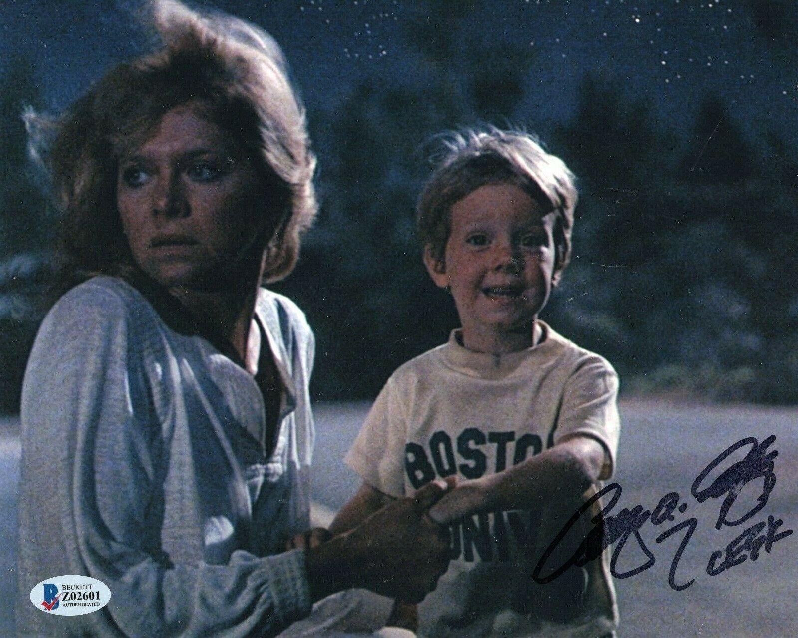 Cary Guffey Signed Close Encounters Third Kind 8x10 Photo Poster painting w/Beckett COA Z02601