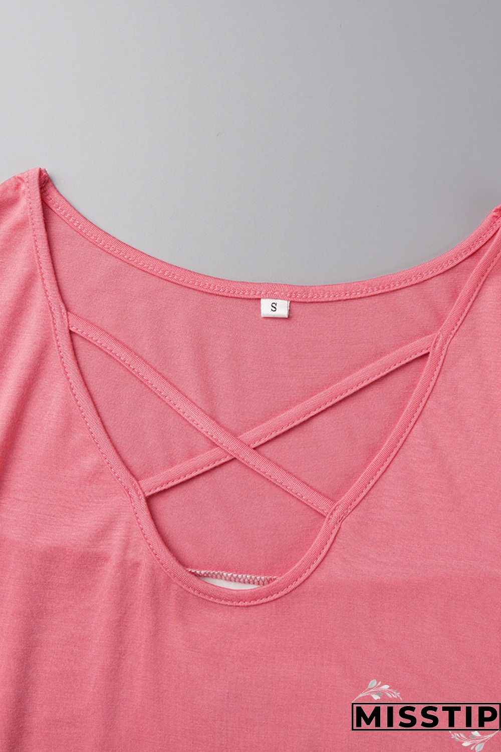 Grass Green Casual Print Patchwork Tops