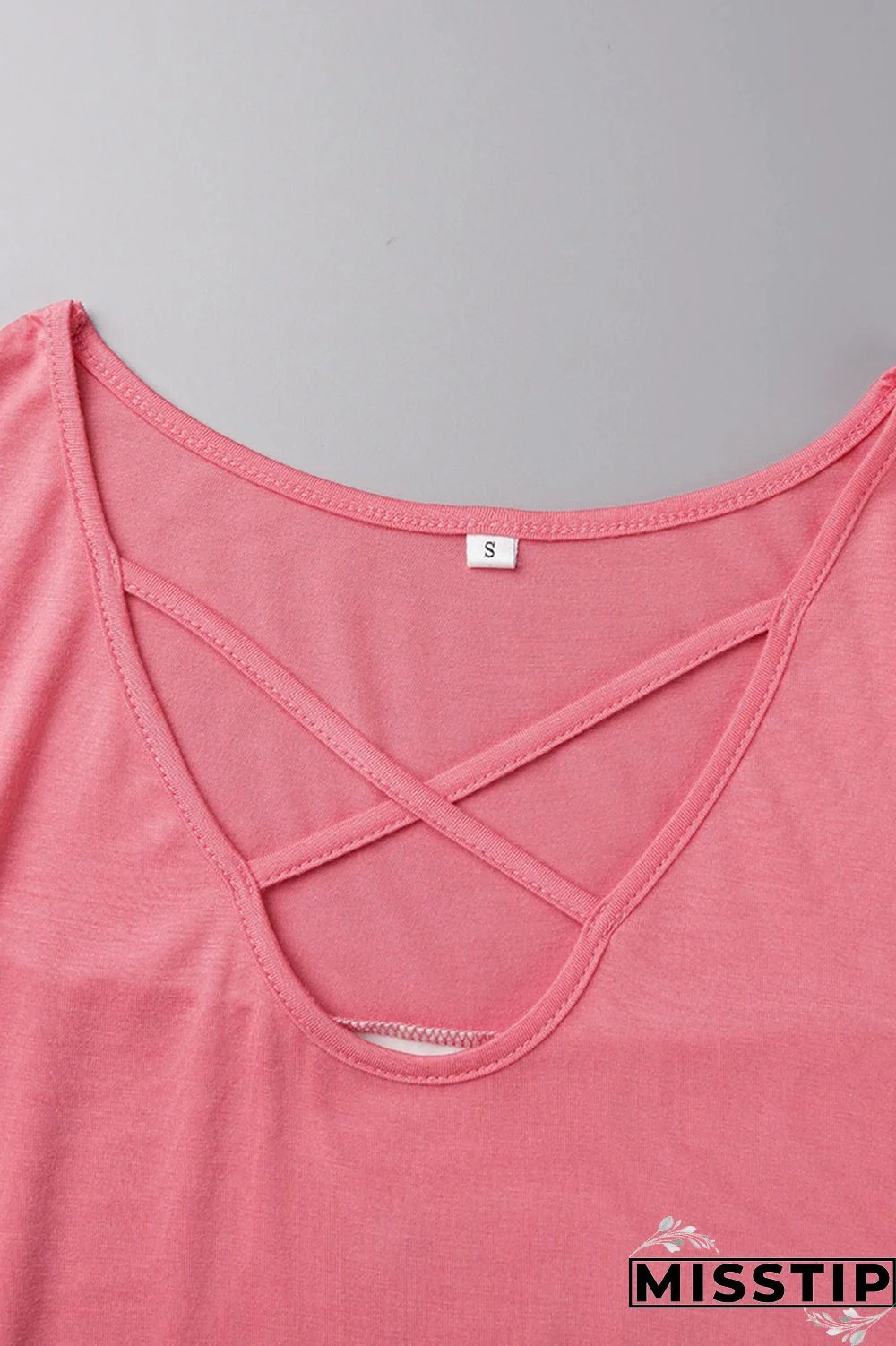 Grass Green Casual Print Patchwork Tops