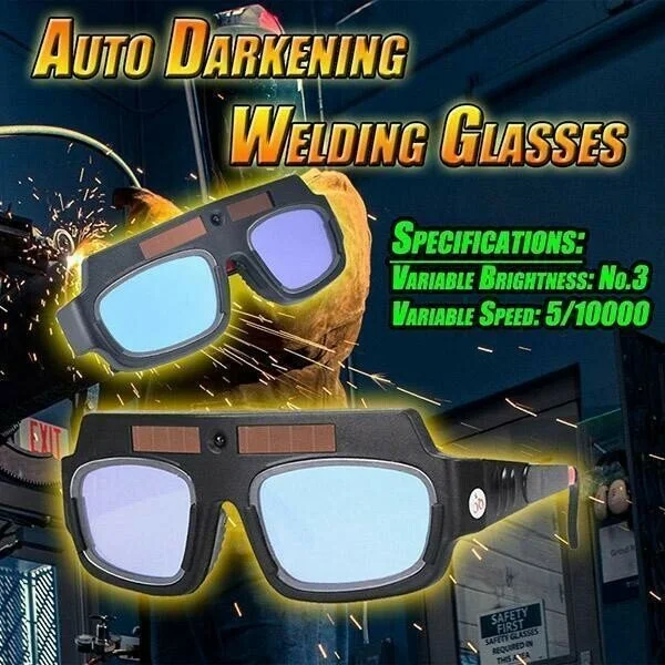 【Welder's Best Choice】Auto Darkening Welding Glasses