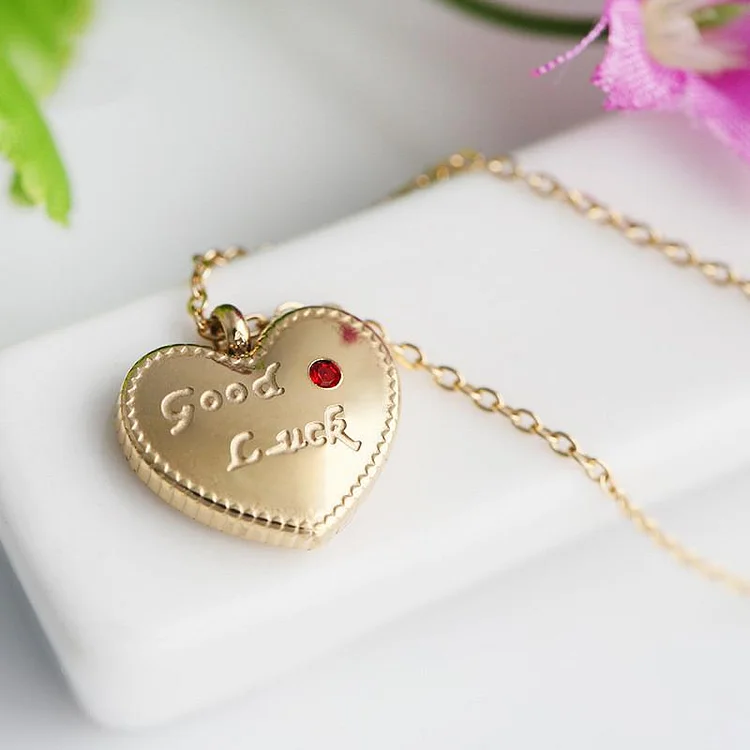 Good Luck Heart Shape Necklace