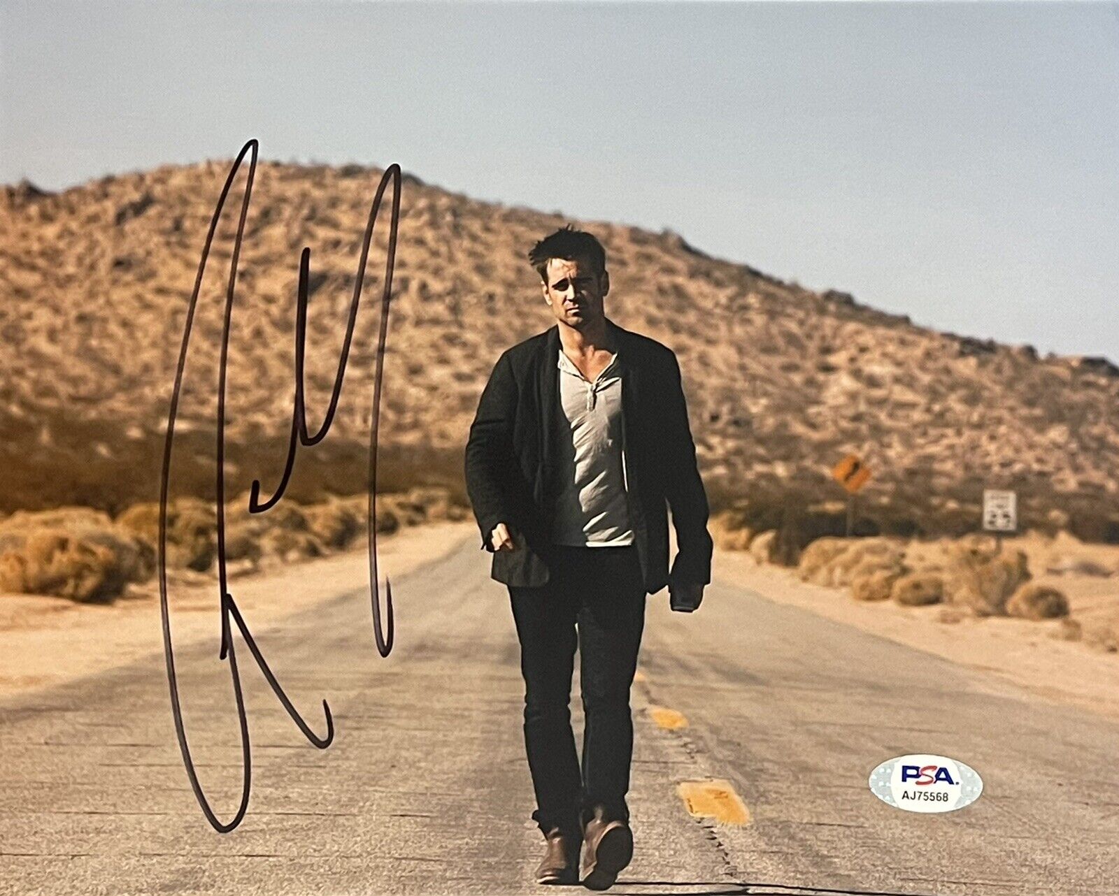 Colin Farrell Signed Autographed Miami Vice S.W.A.T 8x10 Photo Poster painting PSA/DNA