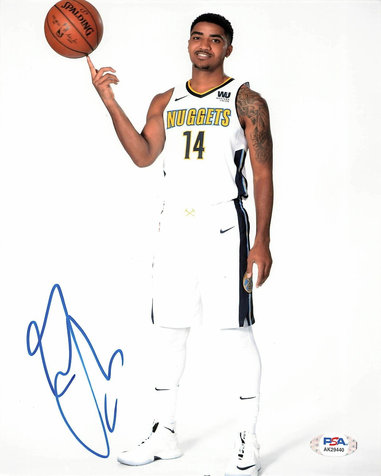 Gary Harris signed 8x10 Photo Poster painting PSA/DNA Denver Nuggets Autographed