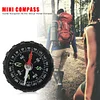 Outdoor Survival Compass Guider Navigation Button Design Pocket Compass