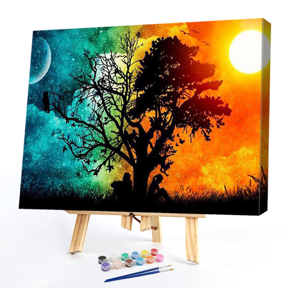 

40*30CM Paint By Numbers-Tree, 501 Original