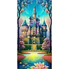 (40*80cm)Castle - Round AB Drill Diamond Painting