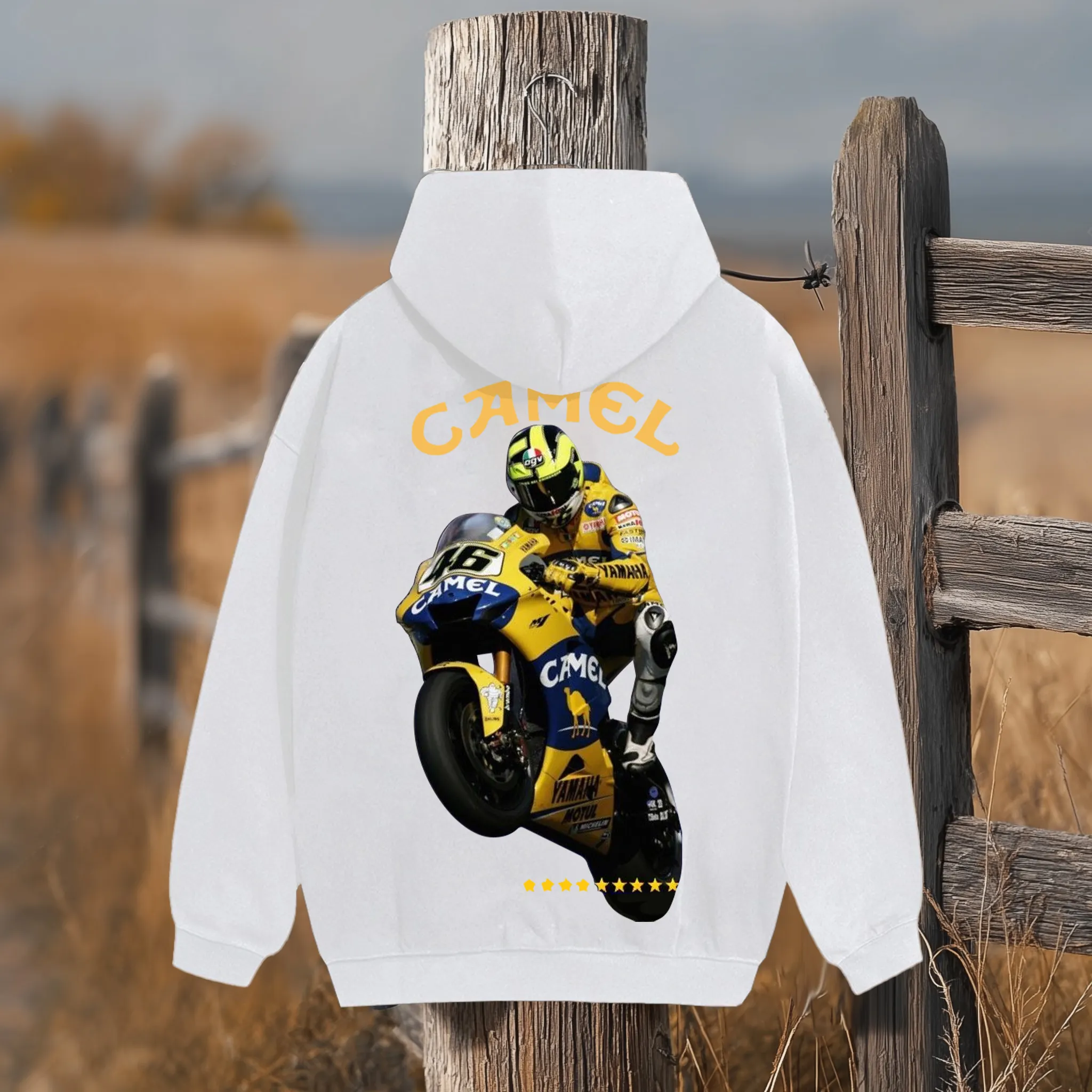 Motorcycle Graphic Graphic Hoodie