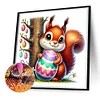Diamond Painting -DIY Full Round Drill Easter Squirrel