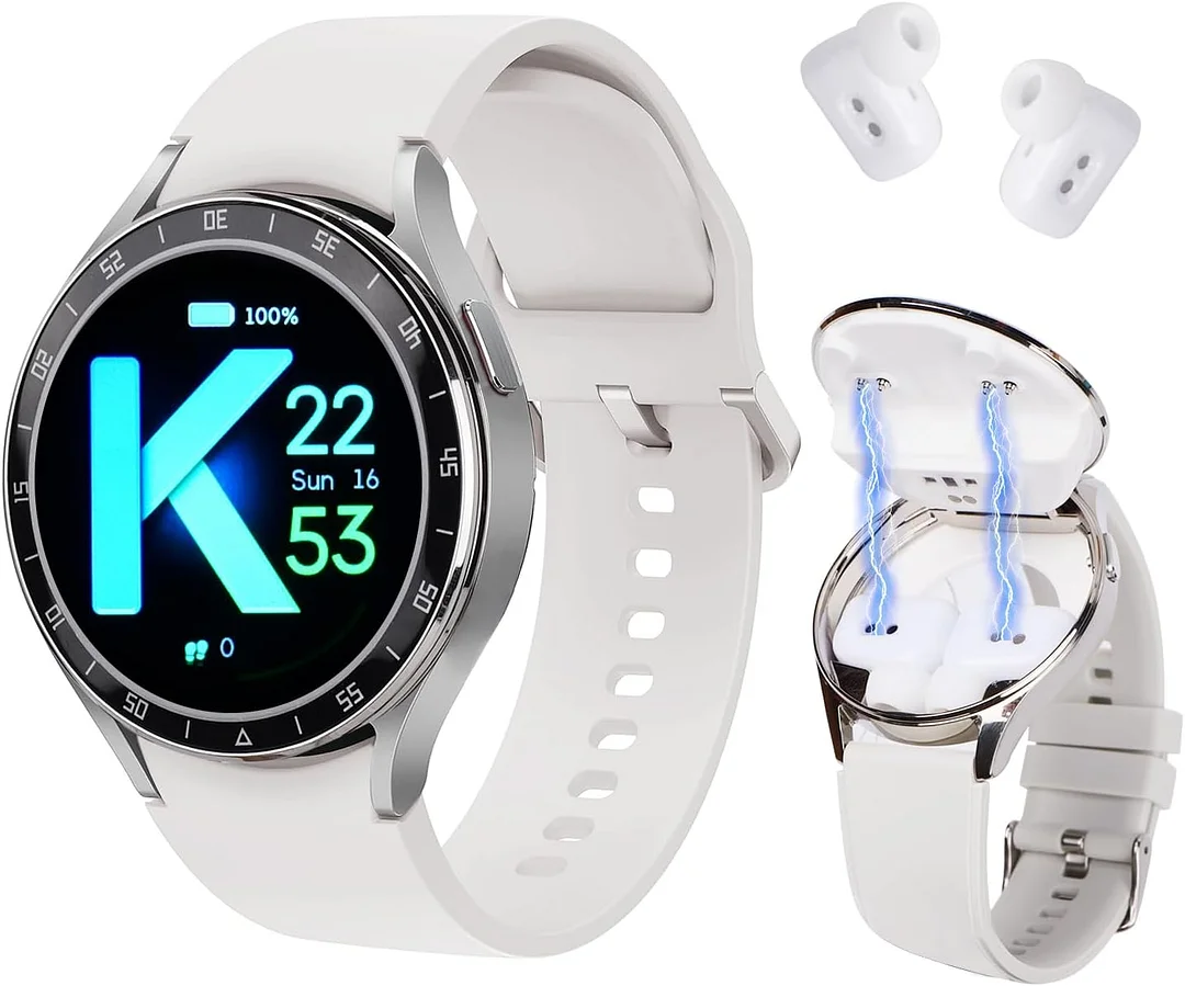 1.39" IPS Large Touch-Screen IP67 Waterproof Rugged Fitness Tracker Smartwatch