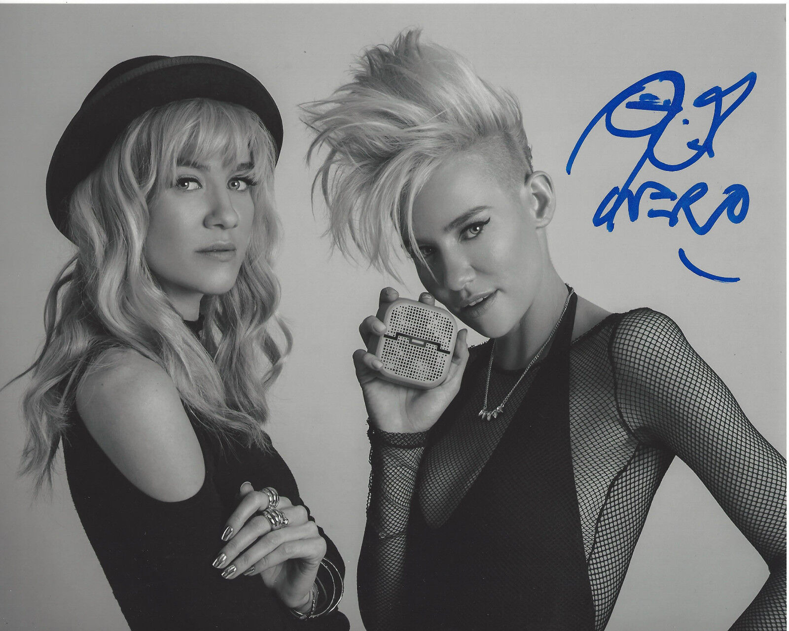 NERVO (OLIVIA & MIRIAM) SIGNED AUTHENTIC 8X10 Photo Poster painting B w/COA EDM ELECTRONIC PROOF