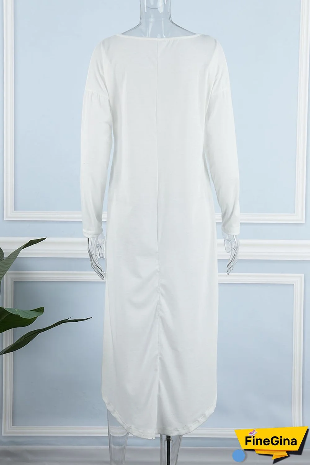 Tangerine Red Casual Solid Patchwork Asymmetrical Oblique Collar Tops