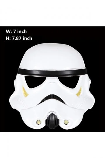 Star Wars Rebels Stormtrooper Mask For Halloween Party White-elleschic