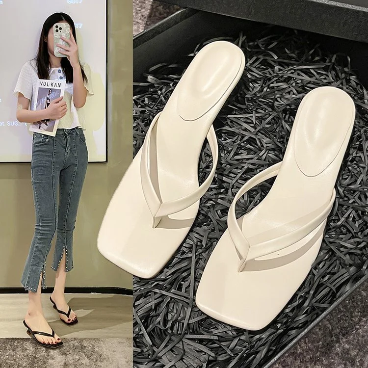 Wongn Wongn Summer New Fashion Classic Joker Flip-Flops With Plus-Size Slippers