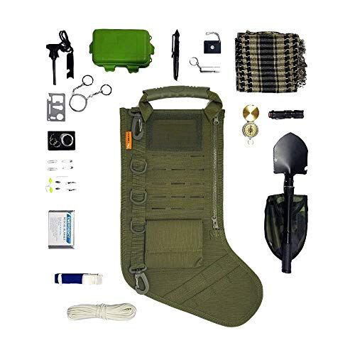 Gearrific Tactical Christmas Stocking Pre-Filled with survival gear! Hands  down one of the best Christmas Gi… | Survival gift, Christmas gifts for  husband, Tactical