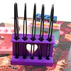 Diamond Painting Tweezer Holder, 10-Slot Heart Cutout Storage Stand for Diamond Art Tools