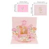 Cartes de v&oelig;ux 3D - Cadeau chaleureux pour maman- F&ecirc;te des m&egrave;res