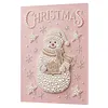 Christmas Snowman 5D DIY Round Special Shaped Pearl Partial Drill Diamonds Dots Gem Art Kits with Wooden Frame Diamond Dots Paintings 30x40cm Diamonds Paintings Gem Art for Adults Beginners Home Decor