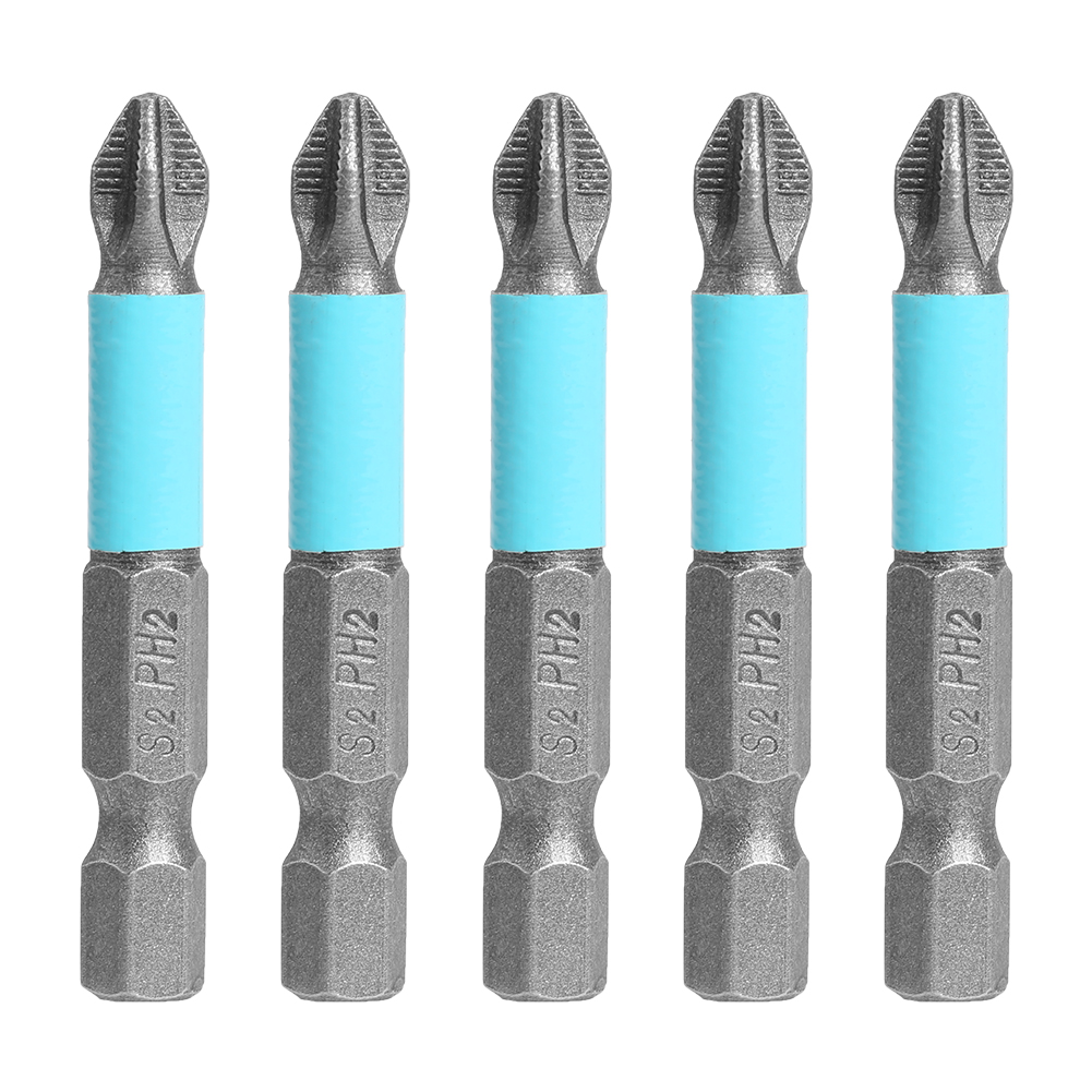 

50mm PH2 Cross Head Drill S2 Electric Magnetic Screwdriver Bits, 1pcs, 501 Original