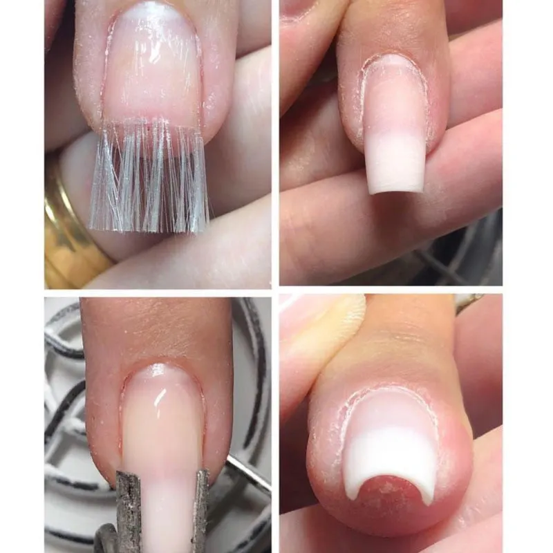 Rusian C Curve Nail Pinching Tool Stainless Steel Acrylic Nail Pincher Clips Set of 6-Nail Inspo