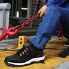 Gioiacombo Scarpe antinfortunistiche da uomo con puntale in acciaio anti-schiacciamento anti-pugnalata