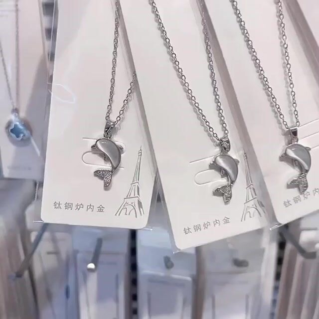 Dolphin Cat's Eye Necklace