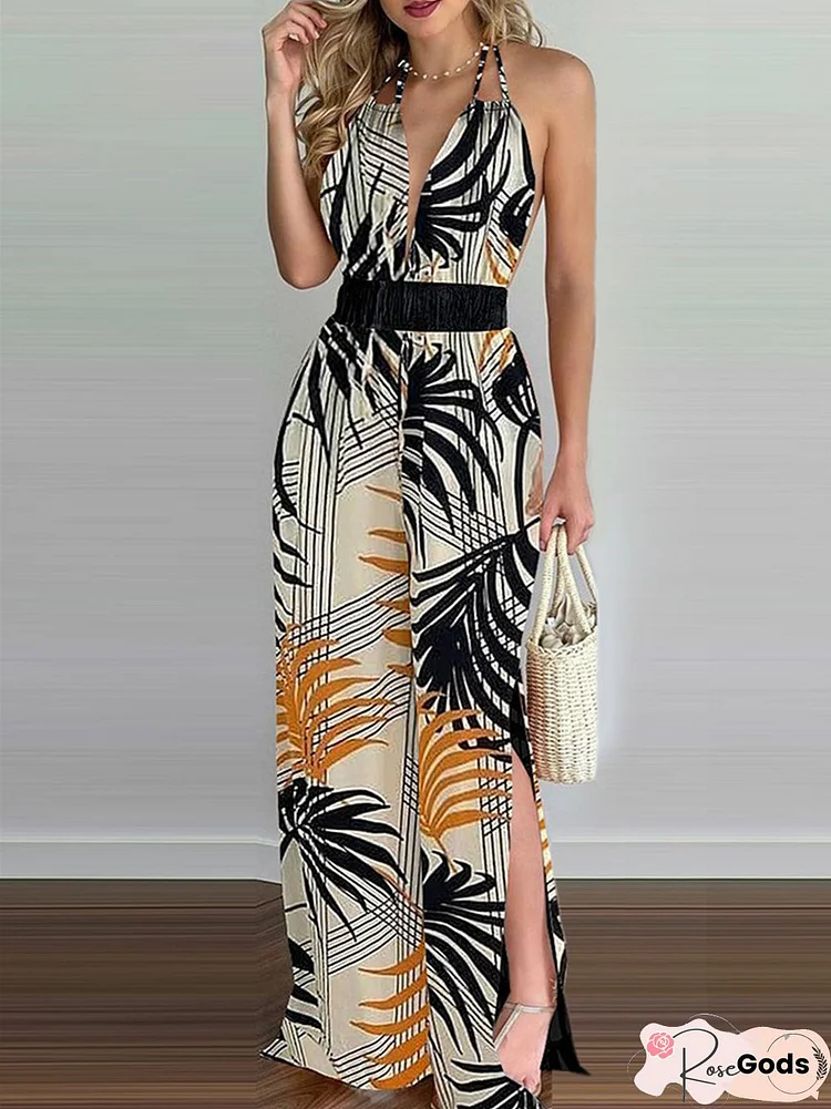 New Dress Digital Print Colorful One-Piece Girl