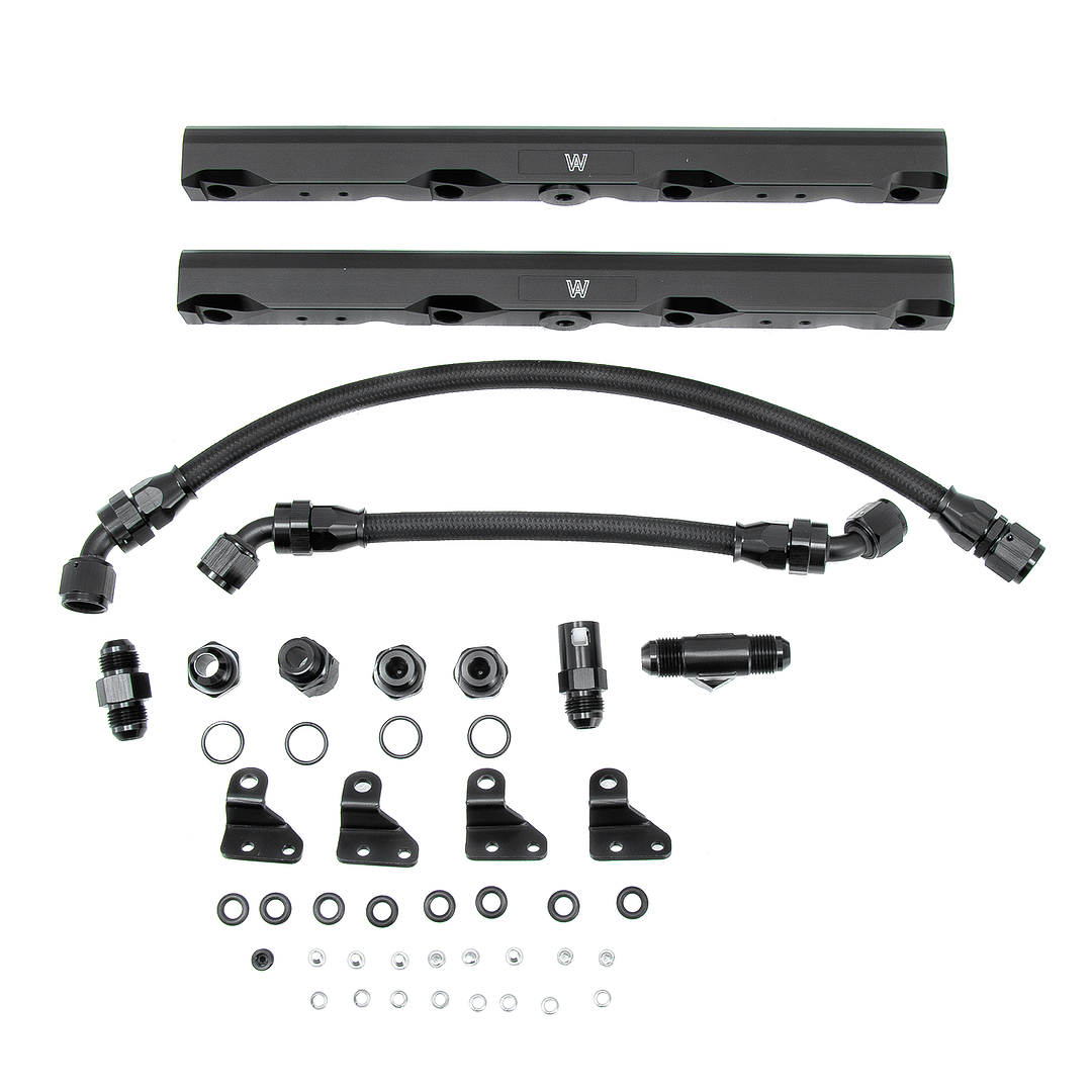 Alloyworks Fuel Rails Kit For 146202B LSXR 102MM Intake Manifold C6 Corvette LS7