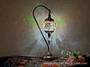 Retro Turkish Coffee Little Swan Bohemian B&B Xinjiang Style Bar Mosaic Glass Table Lamp