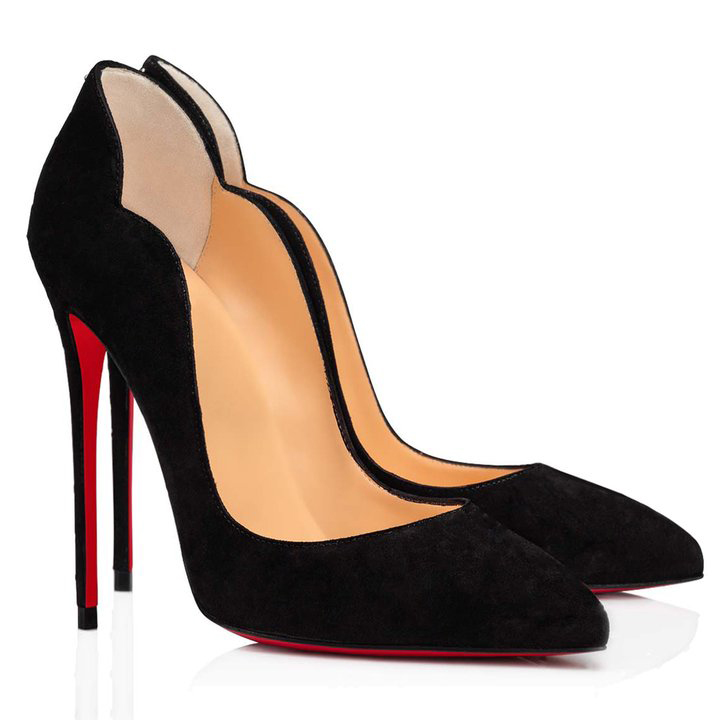 120mm Women's Red Bottom High Heels for Party Wedding Pumps Patent-MERUMOTE