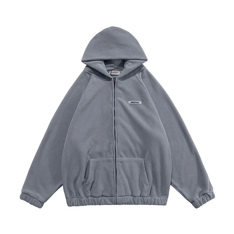Fog Fear of God Hoodie Hooded Zip Cardigan Outer Men and Women Couple Sweater