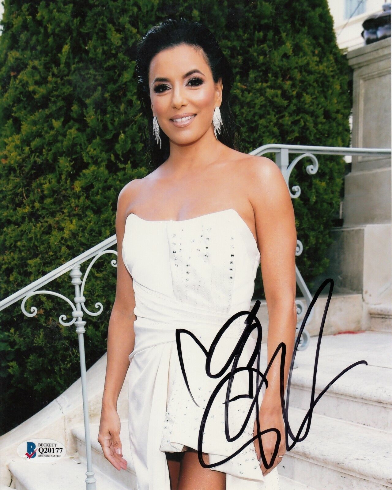 Eva Longoria #5 8x10 Signed Photo Poster painting Beckett Actress