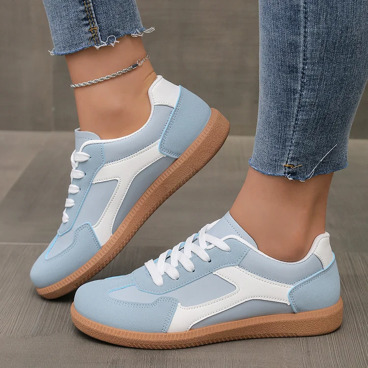 Women's flat light soft sneaker shoes casual training shoes shallow shoes  1688 Stunahome.com