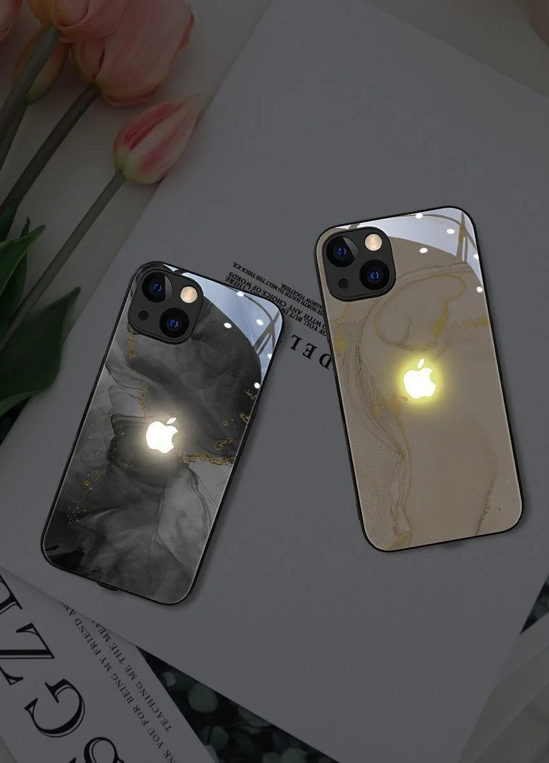iPhone 15/14 series incoming call luminous mobile phone case