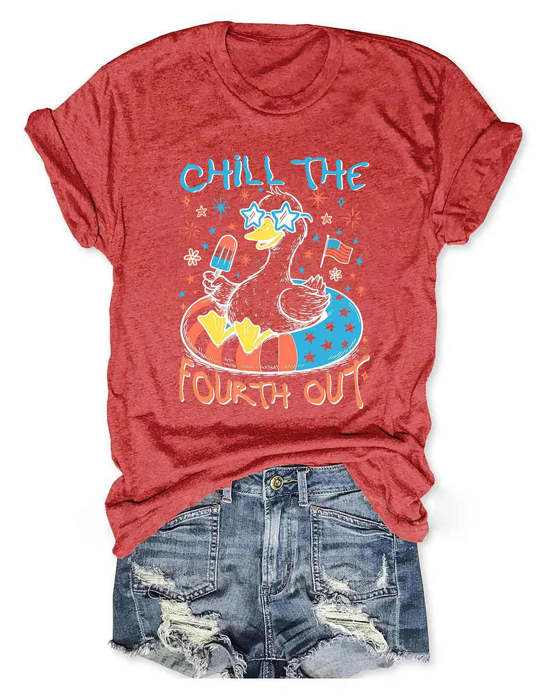 Chill The Fourth Out T-shirt