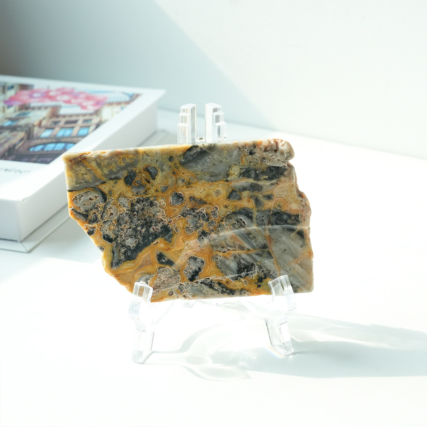 Crazy Agate Slice