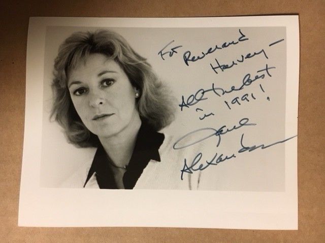 Jane Alexander Actress/Author Boldly Signed 4x5 Photo Poster painting with Auction COA