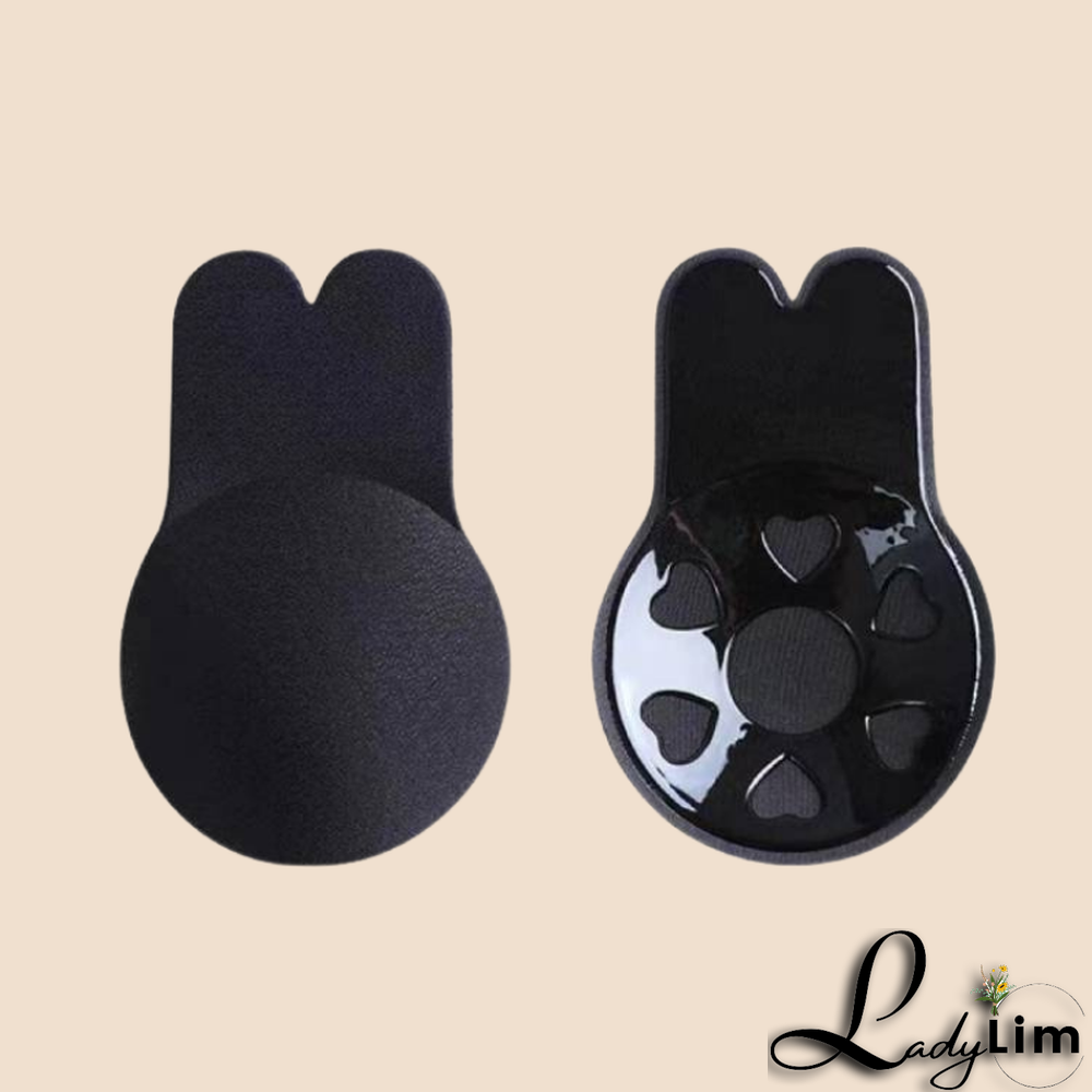 Rabbit Shape Self Adhesive Silicone Reusable Chest Stickers - Ladylim