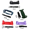 Silicone Case Fit for JBL Charge 6 Wireless BT Speakers Travel Carrying Sleeve with Carabiner and Shoulder Strap Protective Soft Skin