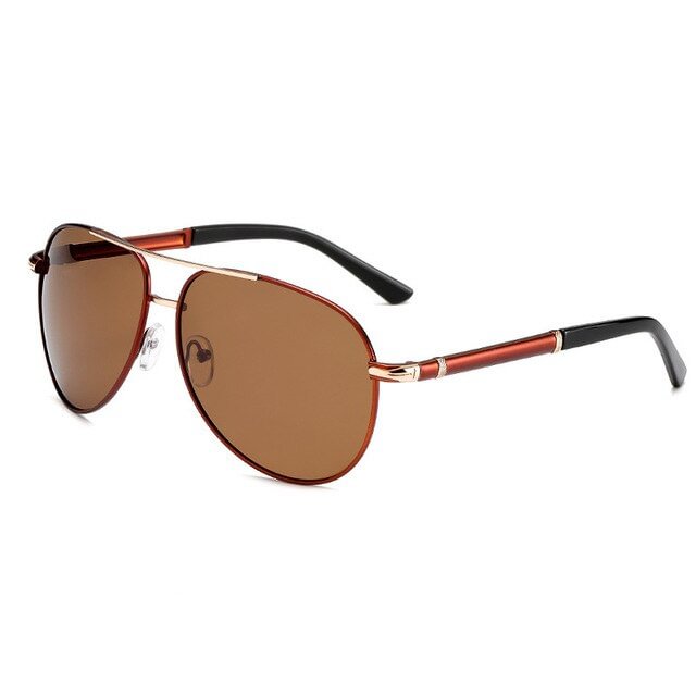 Men's Sunglasses Brand Designer Pilot Polarized Male Sun Glasses