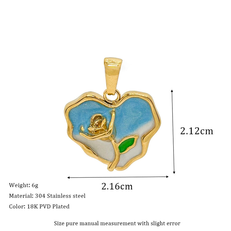 1 Piece 304 Stainless Steel Geometric Pendant Jewelry Accessories