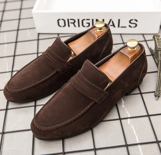 Men Wearing English Square Heels And Loafers  Stunahome.com