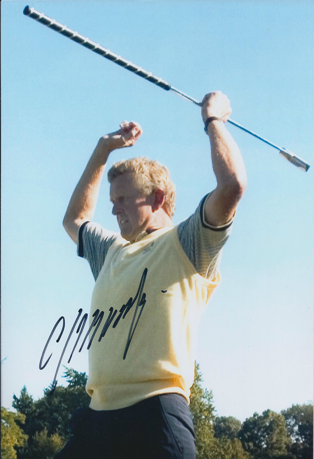 Colin MONTGOMERIE SIGNED Autograph 12x8 Photo Poster painting AFTAL COA GOLF Ryder CUP GREAT