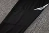Joyfball 2024/2025 Italy Half-Pull Training Suit Black Soccer Shirt